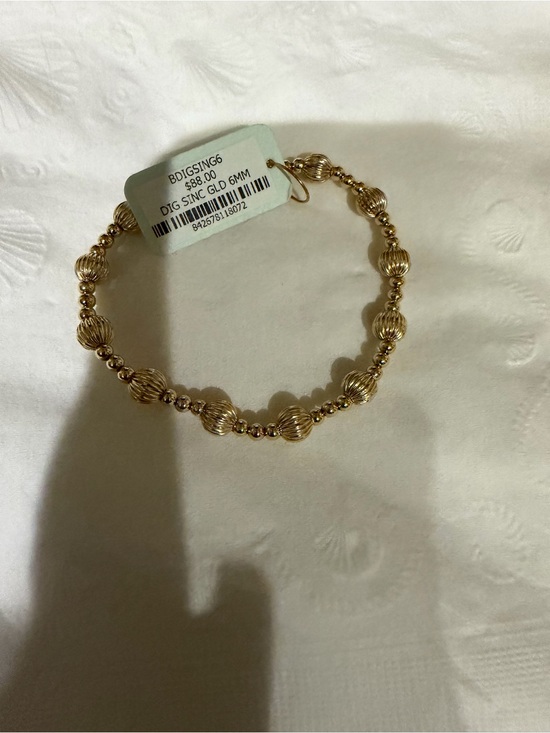 enewton Jewelry - Enewton dignity sincerity gold 6mm Beaded Bracelet NWT